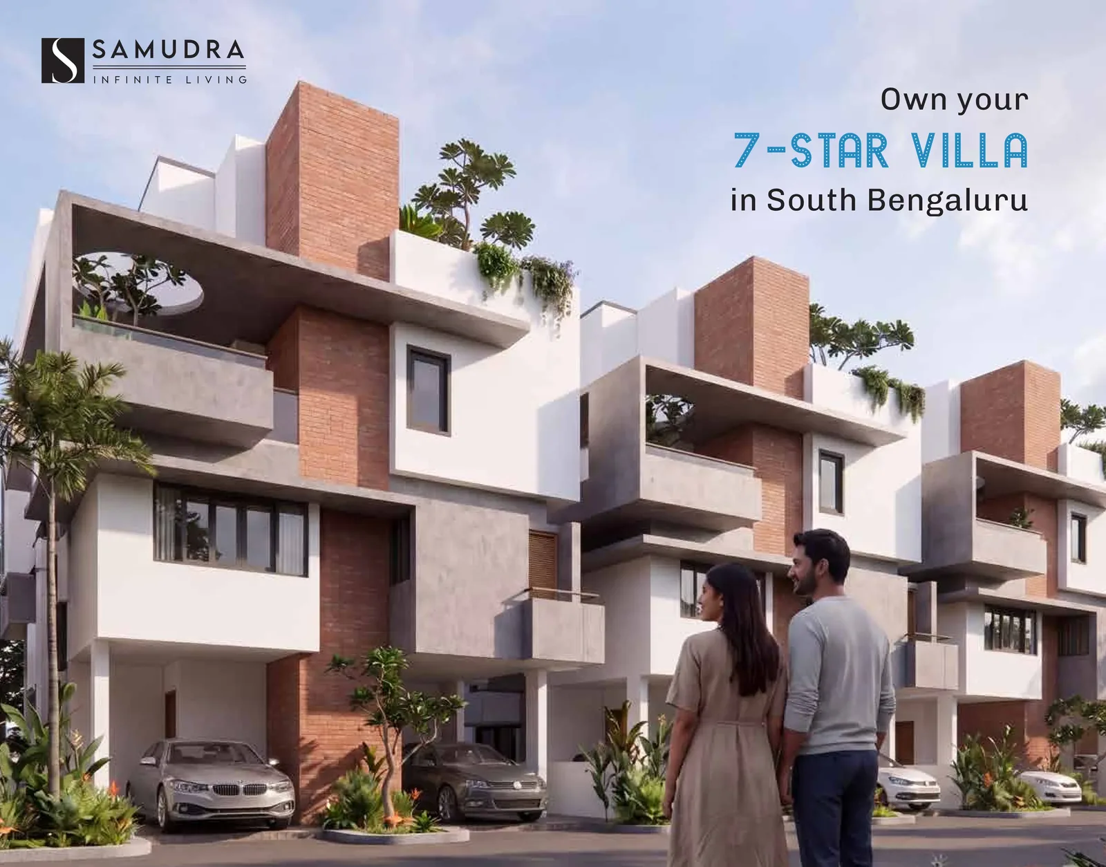 Whispers of the Sky — 7-Star 4 BHK villas by Samudra Homes on Chandapura-Anekal Main Road, South Bengaluru